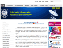 Tablet Screenshot of ijettjournal.org